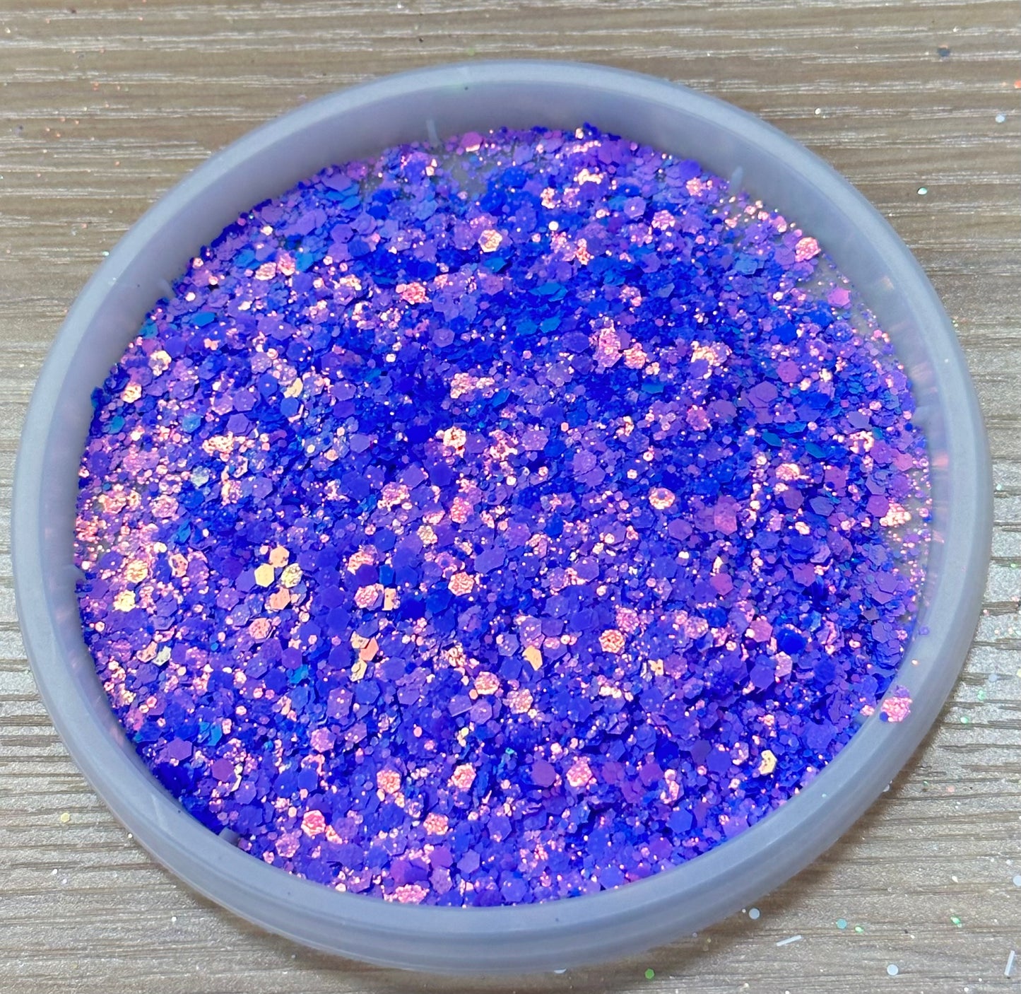No Name Glitter- Chunky Purple